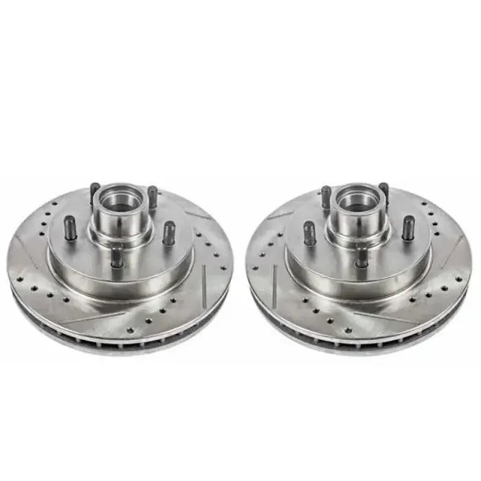 Power Stop 95-99 Chevrolet C1500 Front Evolution Drilled & Slotted Rotors – Pair