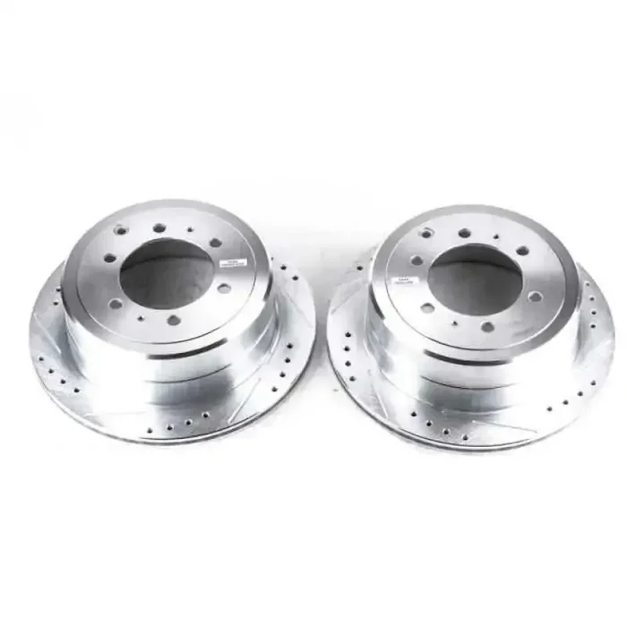 Power Stop 96-97 Lexus LX450 Rear Evolution Drilled & Slotted Rotors – Pair