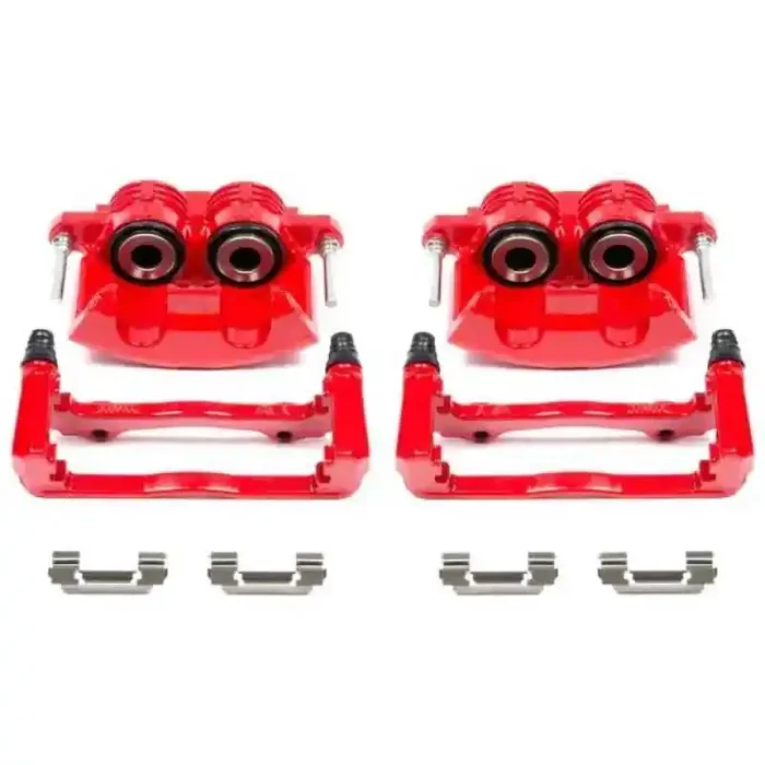 Power Stop 98-02 Chevrolet Camaro Front Red Calipers w/Brackets – Pair