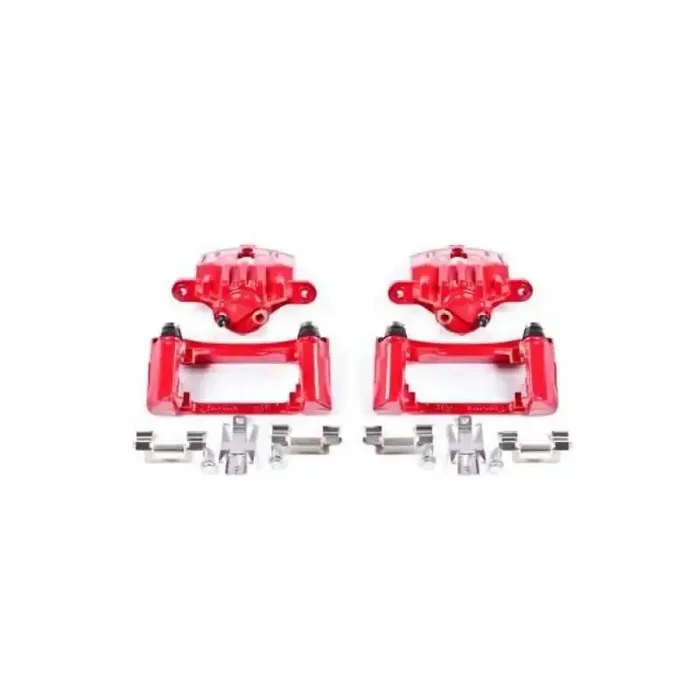 Power Stop 98-02 Chevrolet Camaro Rear Red Calipers w/Brackets – Pair