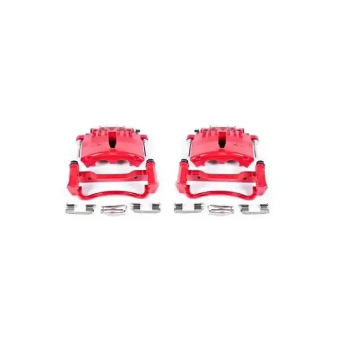 Power Stop 99-02 Ford Mustang Front Red Calipers w/Brackets – Pair