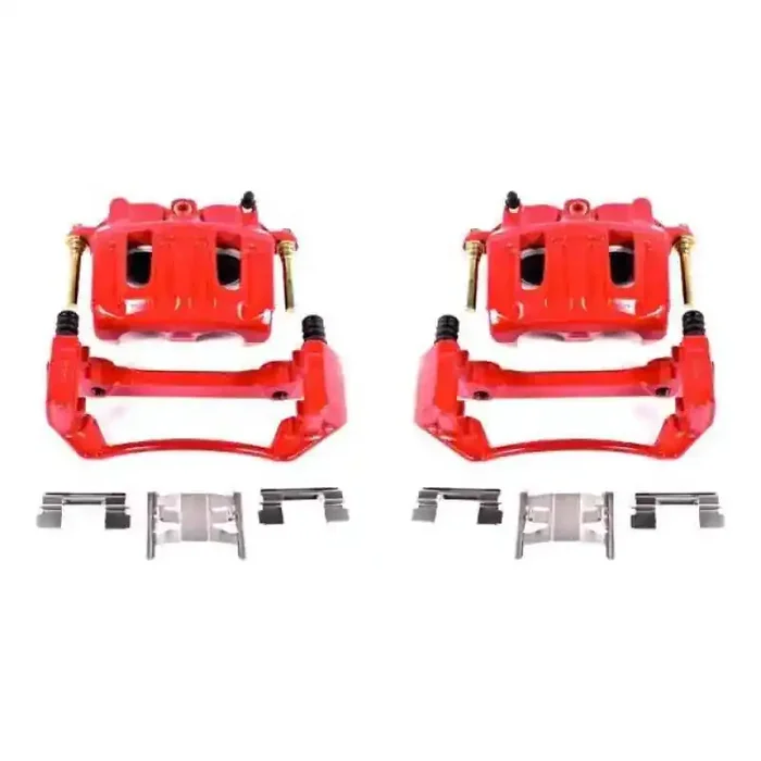 Power Stop 99-03 Ford F-150 Front Red Calipers w/Brackets – Pair