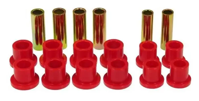 Prothane 66-72 Ford F100 4wd Spring & Shackle Bushings – Red