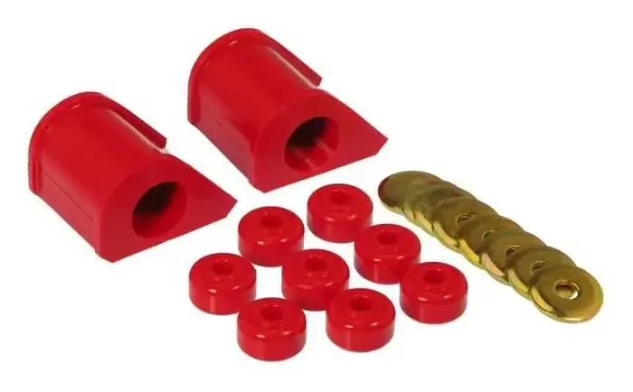 Prothane 86-95 Ford Taurus Rear Sway Bar Bushings – 1 1/8in – Red