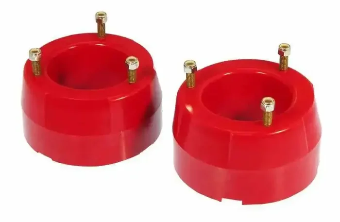 Prothane 94-05 Dodge Ram 4wd Front Coil Spring 2in Lift Spacer – Red