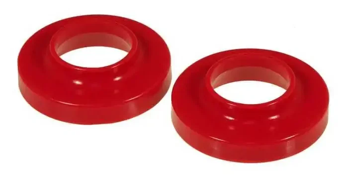 Prothane Jeep TJ Front Coil Spring Isolator – Red
