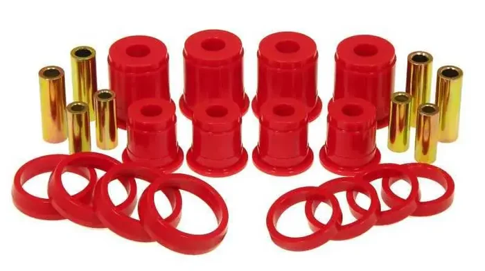 Prothane Jeep TJ Front or Rear Control Arm Bushings – Red