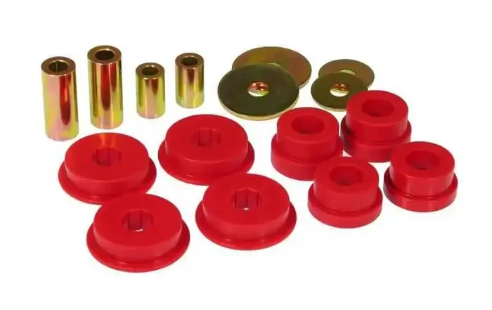Prothane Mitsubishi Evo 8 Diff/Mustache Bar Bushings – Red