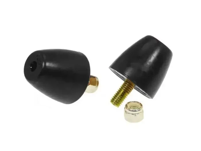 Prothane Universal Bump Stop 1 9/16X1 5/8 Cone – Black