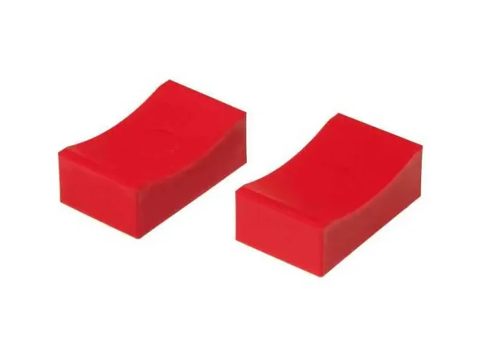 Prothane Universal Jack/Stand Pads (Fits 2.5 x 4.5 Head) – Red