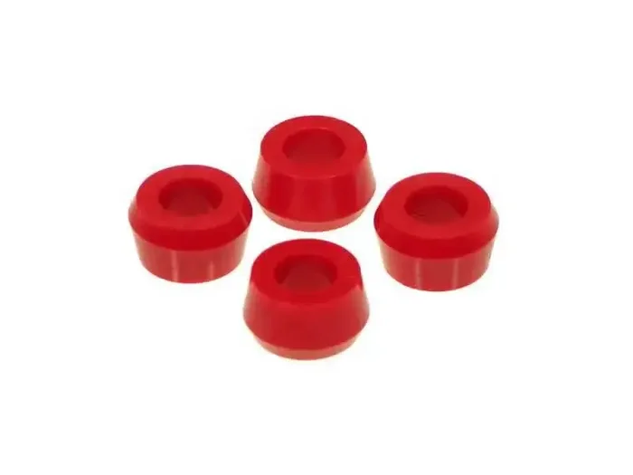 Prothane Universal Shock Bushings – Large Hourglass – 3/4 ID – Red