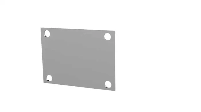 QTP Bolt-On QTEC Low Profile Cover Plate