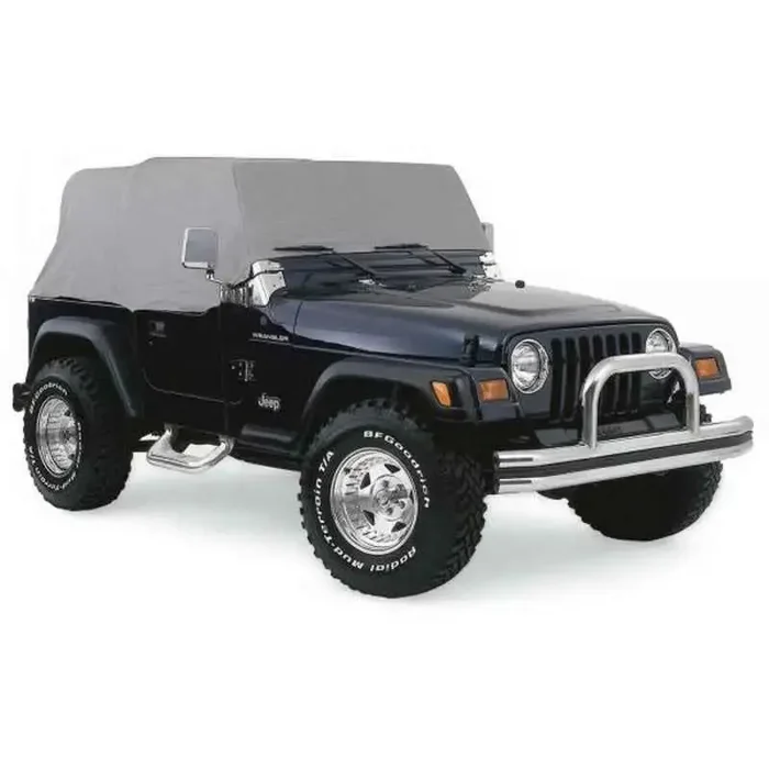 Rampage 1976-1983 Jeep CJ5 Car Cover 4 Layer – Grey