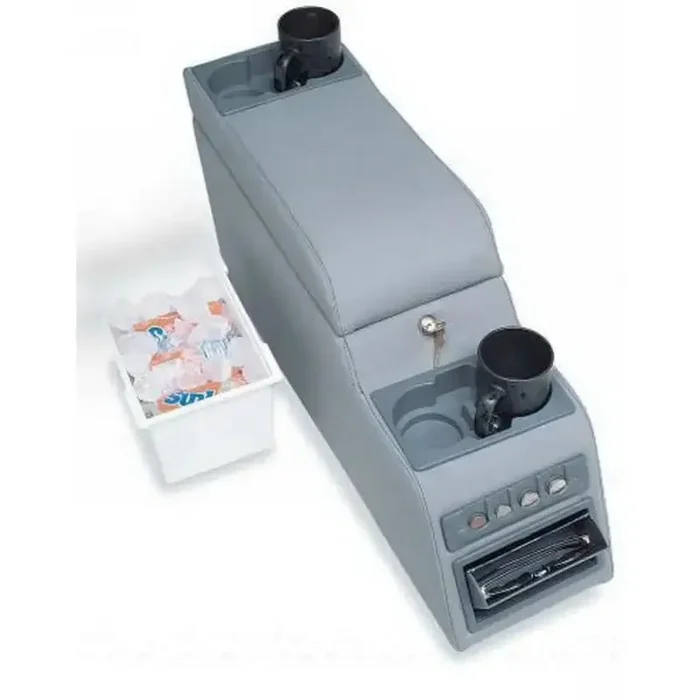 Rampage 1976-1983 Jeep CJ5 Locking Center Console – Grey