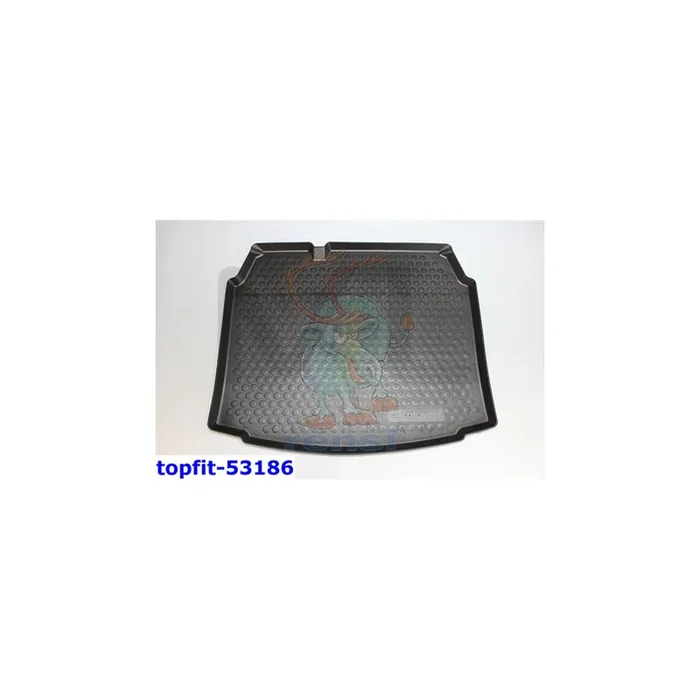 RENSI 53186 Car boot tray for AUDI A3 Sportback (8PA) Elastomer