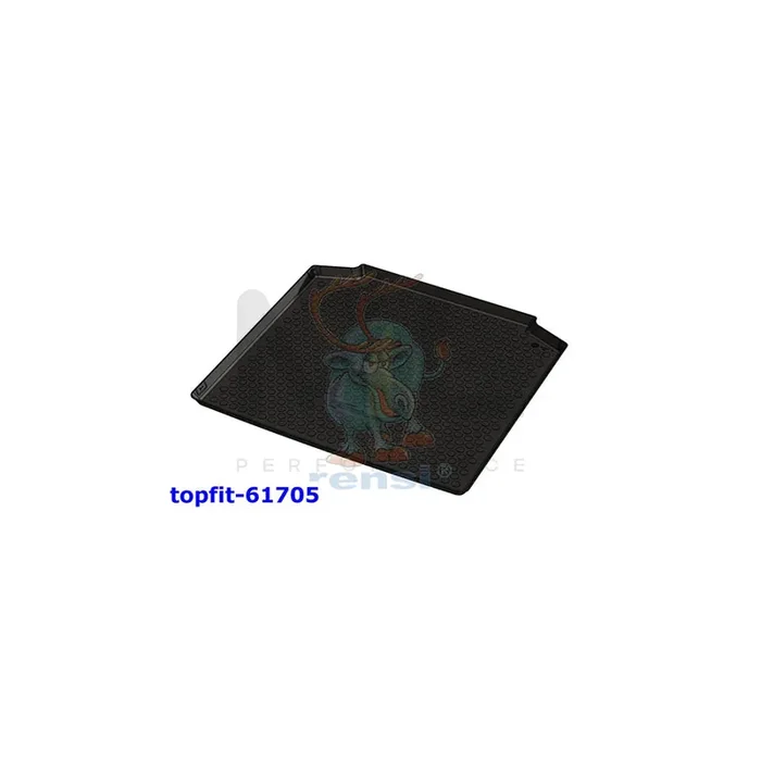 RENSI 61705 Car boot tray for SKODA Fabia II Combi (545) Elastomer