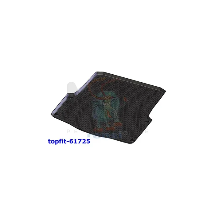 RENSI 61725 Car boot tray for SKODA Octavia II Combi (1Z5) Elastomer