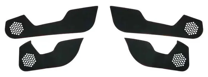 Revel GT Design Kick Panel Cover (Red Stitch) 18-19 Honda Civic Type-R / Hatchback – 4 Pieces