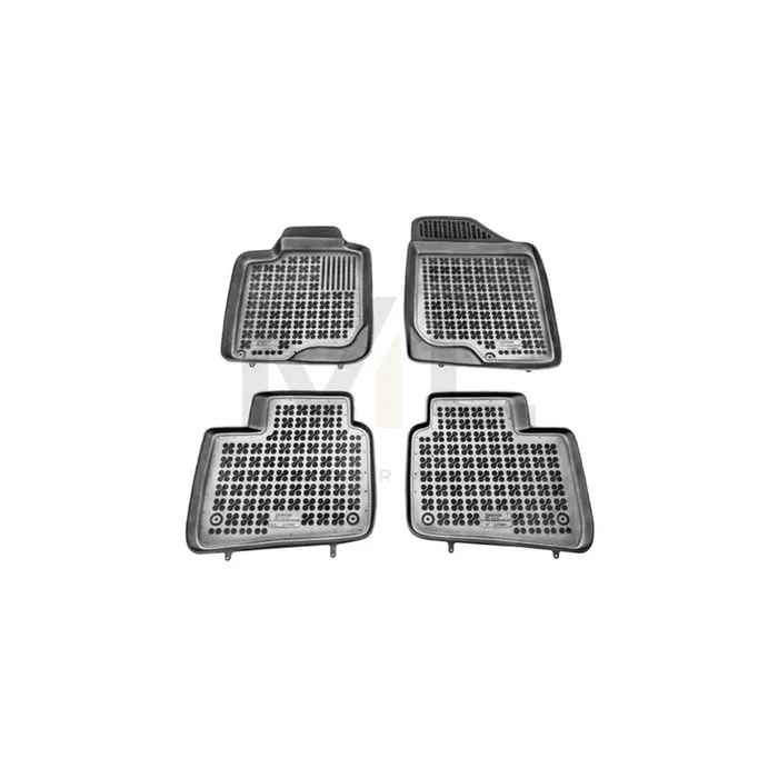 REZAW PLAST 201015 Floor mat set for KIA Optima / K5 (TF) Elastomer, Front and Rear, Black