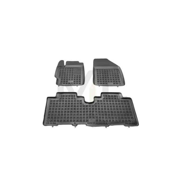 REZAW PLAST 201420 Floor mat set for TOYOTA Verso S (P120) Elastomer, Front and Rear, Black