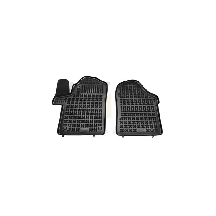 REZAW PLAST 201721 Floor mat set suitable for MERCEDES-BENZ VITO Elastomer, Front, Black