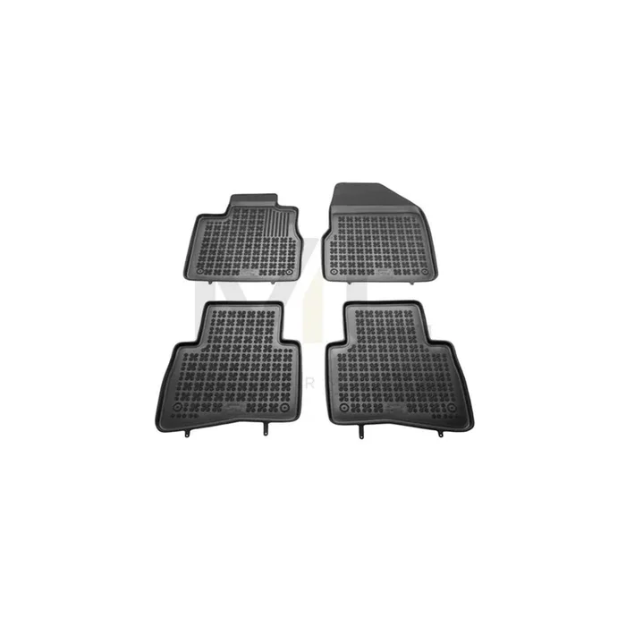 REZAW PLAST 201807 Floor mat set for NISSAN Murano I (Z50) Elastomer, Front and Rear, Black
