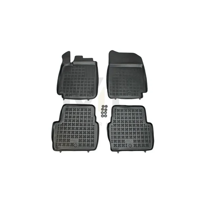REZAW PLAST 201915 Floor mat set for RENAULT Latitude Elastomer, Front and Rear, Black