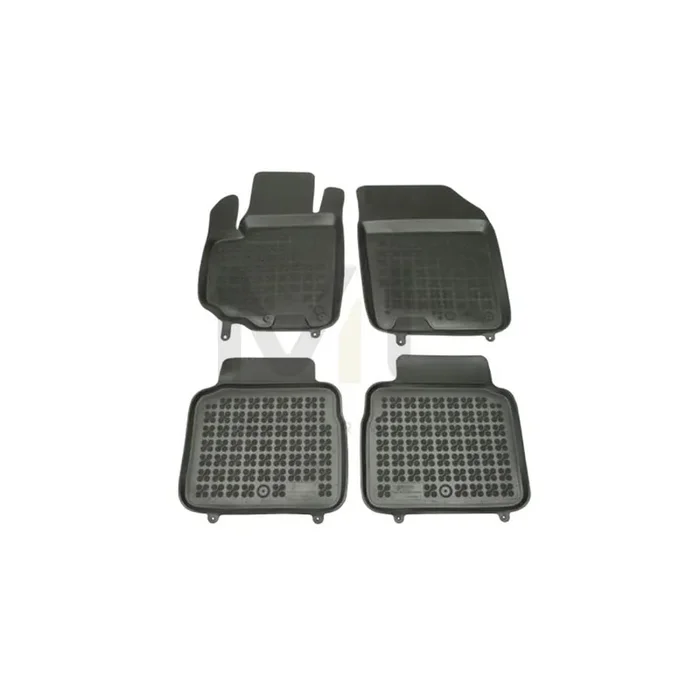 REZAW PLAST 202209 Floor mat set for SUZUKI SX4 II S-Cross (JY) Elastomer, Front and Rear, Black