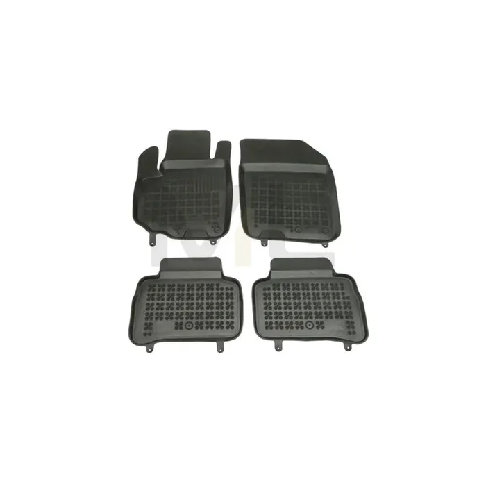REZAW PLAST 202210 Floor mat set for SUZUKI Vitara IV Off-Road (LY) Elastomer, Front and Rear, Black