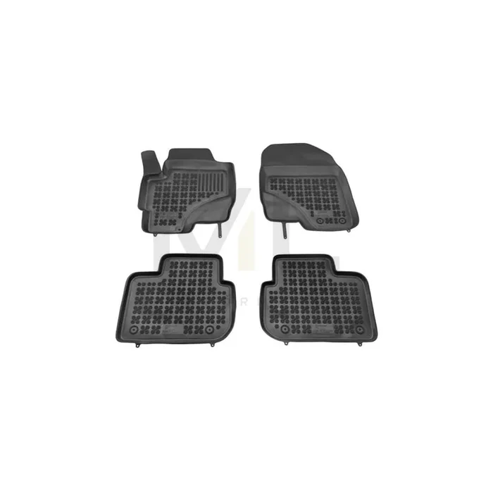 REZAW PLAST 202302 Floor mat set for MITSUBISHI Colt VI (Z30) Elastomer, Front and Rear, Black
