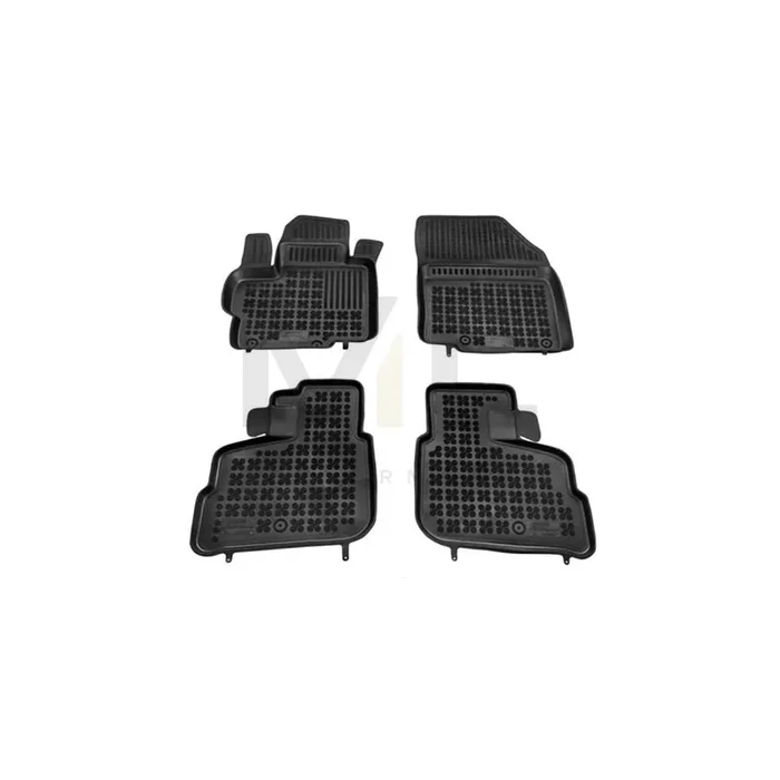 REZAW PLAST 202307 Floor mat set for MITSUBISHI Mirage / Space Star Hatchback (A0_A) Elastomer, Front and Rear, Black
