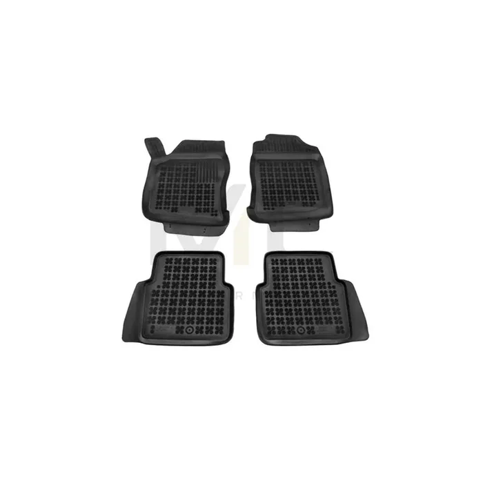 REZAW PLAST 202602 Floor mat set for SAAB 9-5 Elastomer, Front and Rear, Black
