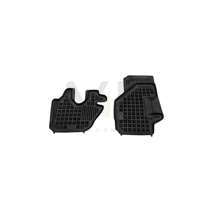 REZAW PLAST L 203902 Floor mat set for ISUZU Elf Van (NKR8_) Elastomer, Front, Black