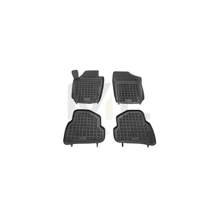 REZAW PLAST Tailored 200110 Floor mat set for VW Polo V Hatchback (6R1, 6C1) Elastomer, Front and Rear, Quantity 4, Black