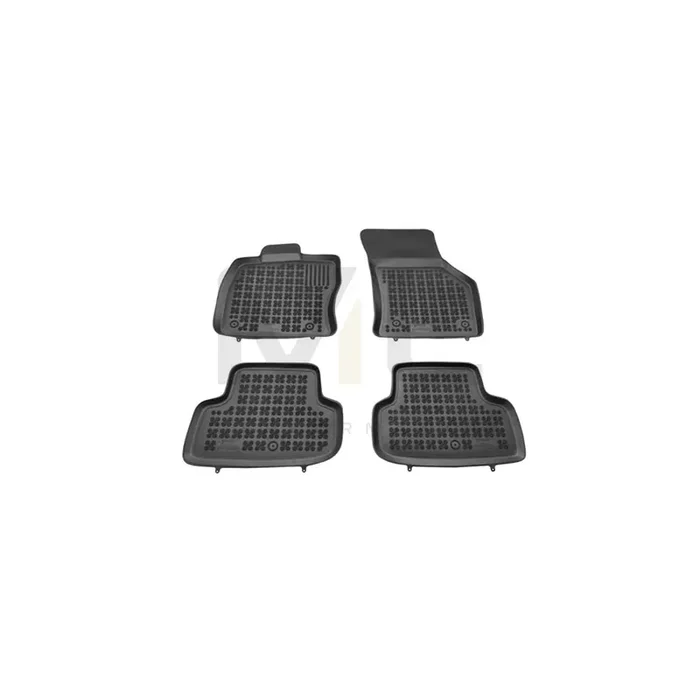 REZAW PLAST Tailored 200117 Floor mat set for AUDI A3 Saloon (8VS, 8VM) Elastomer, Front and Rear, Quantity 4, Black
