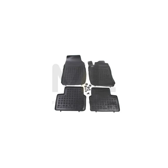 REZAW PLAST Tailored 200503 Floor mat set for OPEL VECTRA Elastomer, Front and Rear, Quantity 4, Black