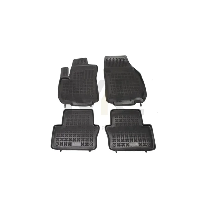 REZAW PLAST Tailored 200507 Floor mat set for OPEL Zafira B (A05) Elastomer, Front and Rear, Quantity 4, Black