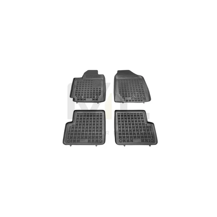REZAW PLAST Tailored 201419 Floor mat set for TOYOTA COROLLA Elastomer, Front and Rear, Quantity 4, Black