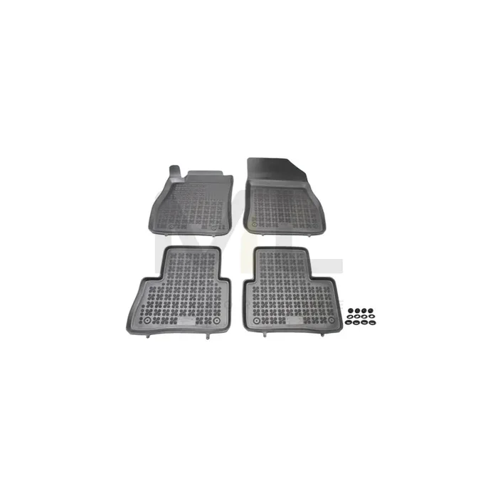 REZAW PLAST Tailored 201816 Floor mat set for NISSAN Juke (F15) Elastomer, Front and Rear, Quantity 4, Black