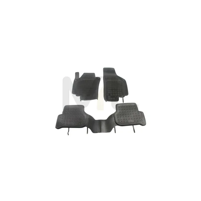 REZAW PLAST Tailored 202005 Floor mat set for SEAT Altea XL (5P5, 5P8) Elastomer, Front and Rear, Quantity 3, Black