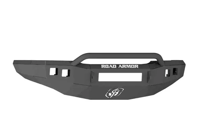 Road Armor 03-07 Chevy 2500 Stealth Front Bumper w/Pre-Runner Guard – Tex Blk