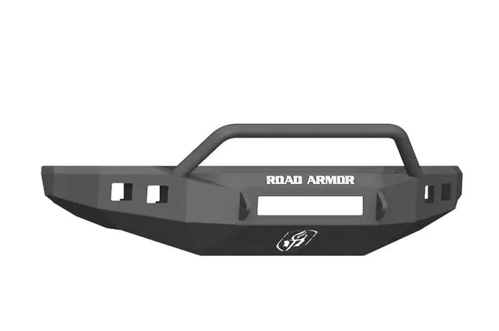 Road Armor 17-20 Ford F-250 Stealth Wide Fender Flare Front Bumper w/Pre-Runner Guard – Tex Blk