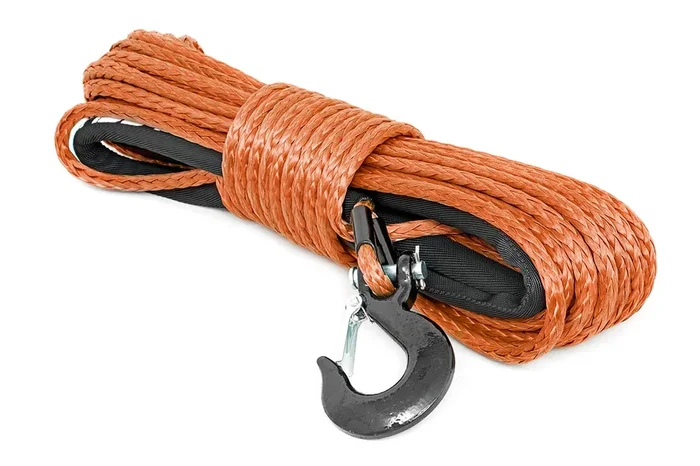 Rough Country Synthetic Rope, 3/8 in., 85 Ft, Orange – RS111