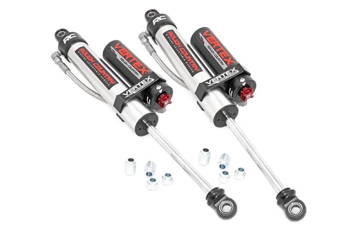 Rough Country Vertex 2.5 Adj Rear Shocks, 3.5-4.5 in., Rear for Jeep Wrangler JL 4WD 18-23 – 699007