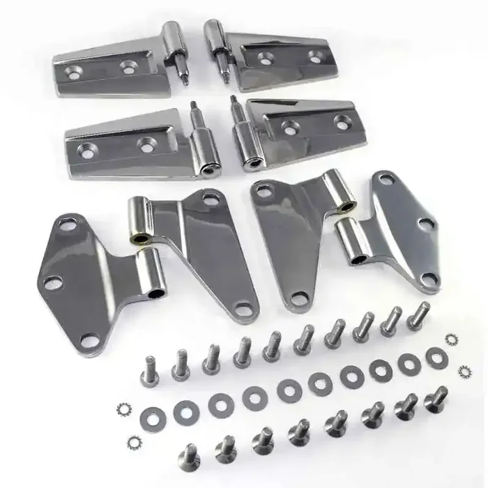 Rugged Ridge 07-18 Jeep Wrangler JK Stainless Steel Door Hinge Kit