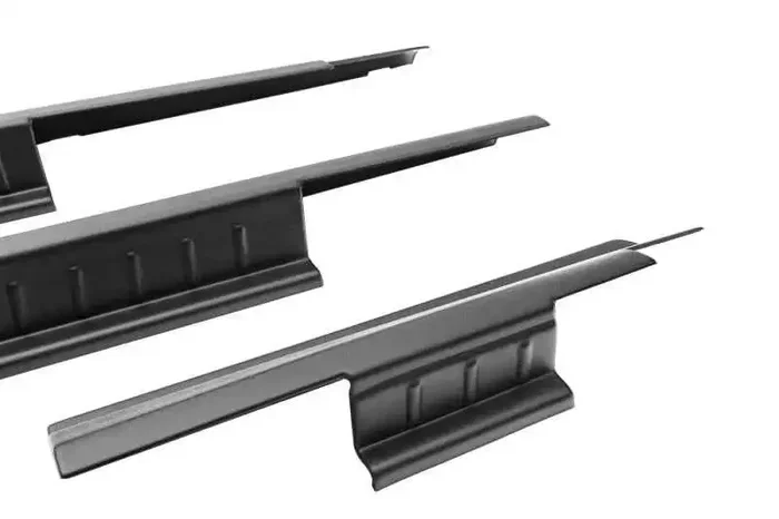 Rugged Ridge 18-22 Jeep Wrangler (JL) Rocker Pnl/Sill Plate Cvr 4dr. Rocker Guard 4pc. – Tex. Blk
