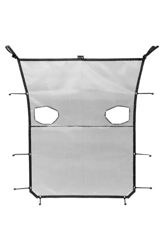 Rugged Ridge 20 Jeep Gladiator JT Eclipse Sun Shade Black Full – Black