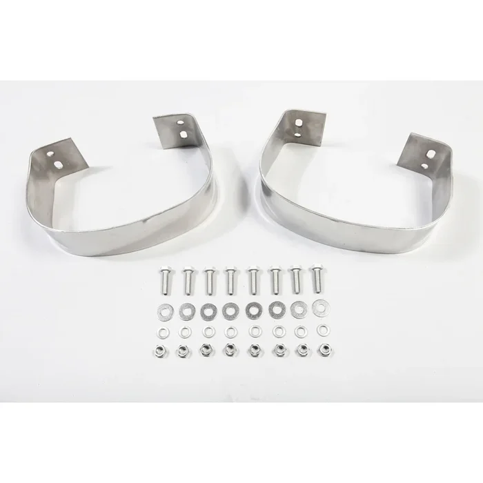 Rugged Ridge Jeep TJ Bumperette – 11108.01; Stainless Steel