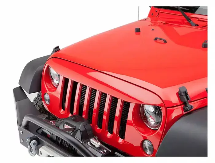 Rugged Ridge NightHawk Light Brow PX8 07-18 Jeep Wrangler JK/JKU