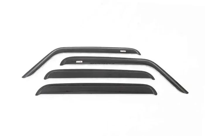 Rugged Ridge Window Rain Deflectors 07-18 Jeep Wrangler Unlimited JK